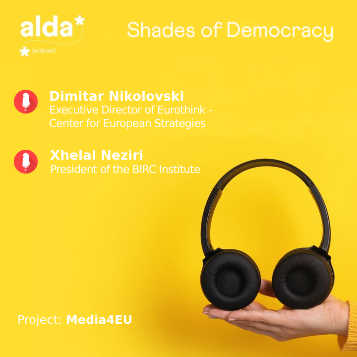 Гостување во подкастот „Нијанси на демократијата“: Учеството на медиумите во преговорите за членство на Северна Македонија во ЕУ